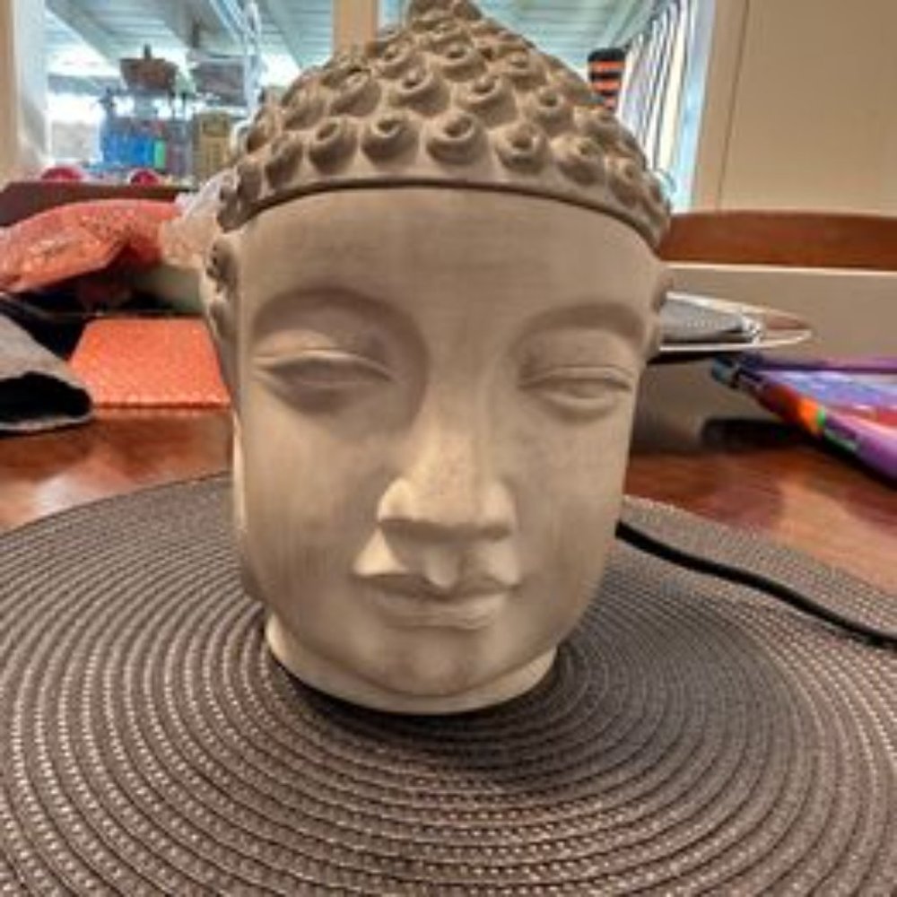 Bali Buddha Scentsy Warmer Luminary Electric Wax Warmer Ceramic